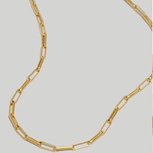 Madewell Paperclip Chain Necklace